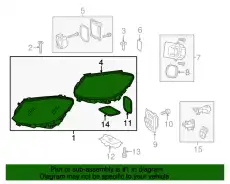 Фара MB 205 906 77 03