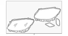 Фара MB 205 906 78 03