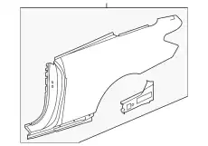 Крыло MB 207630042164