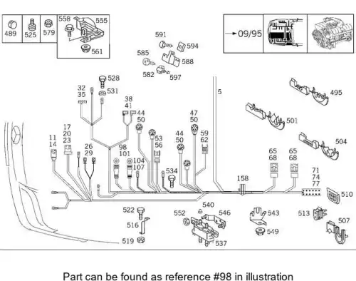 Plug Socket ! \MB 124 540 39 81