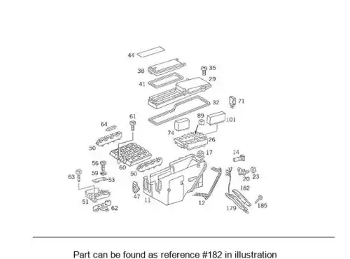 Cap, Socket Terminal ! \MB 124 545 00 03