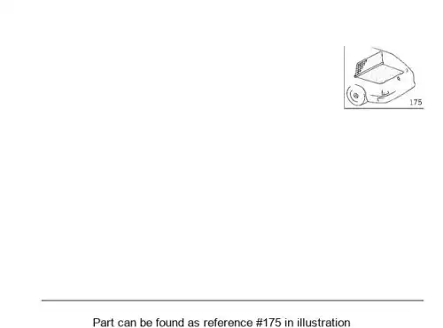 Roller Blind Fixture ! \MB 124 860 01 10