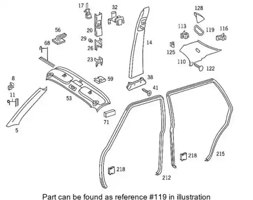 Escutcheon ! \MB 126 692 04 59