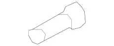 License Bracket Nut ! \07>20 MB SLC 300 2.0L L4 126 990 06 58