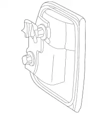 Tail Lamp Assembly !Right \00>03 MB E 320 3.2L V6 210 820 78 64