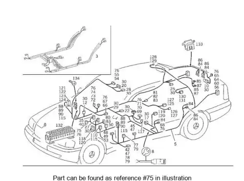 Plug Socket ! \MB 140 545 02 40