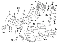Retainer ! \01>07 MB C 230 2.5L V6 1409884078