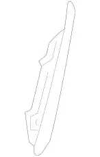 End Cover !Right Lower \18>20 MB GLA 250 2.0L L4 156 885 94 01