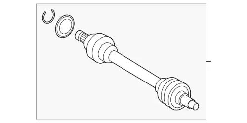 REAR AXLE SHAFT 2123508211 MB