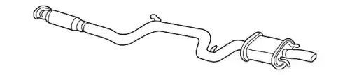 MUFFLER 10323005 GM