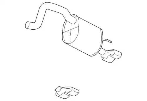 MUFFLER 10343506 GM