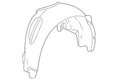 Подкрылок GM 10344814