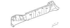 Накладка бампера 10372929 GM
