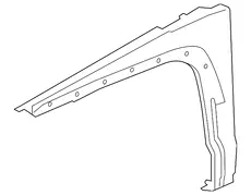 Крыло DAEWOO 10389382