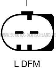 генератор DAF 12090106 EUROTEC