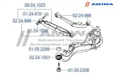 БОЛТ С ЭКСЦЕНТРИКОМ 01052308 AMIWA