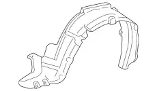 Подкрылок GM 10430448