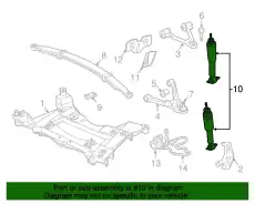 ABSORBER 10431989 GM
