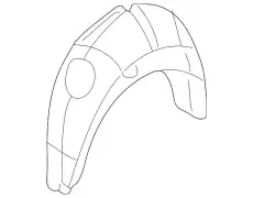 Подкрылок GM 10439810