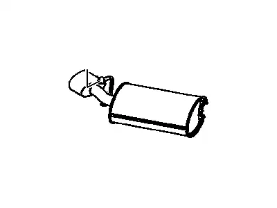 MUFFLER 10440009 GM