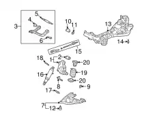 WASHER 10441747 GM