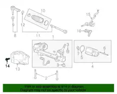 BOLT 11518449 GM