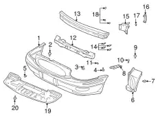 FASCIA 12335610 GM