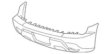 Бампер 12335680 DAEWOO