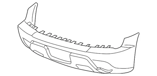 Бампер 12335680 DAEWOO