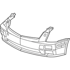 Бампер 12335930 DAEWOO