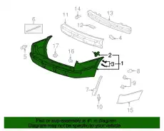 FASCIA 12336009 GM