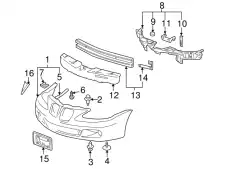 FASCIA 12336088 GM