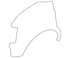 Крыло DAEWOO 12388956