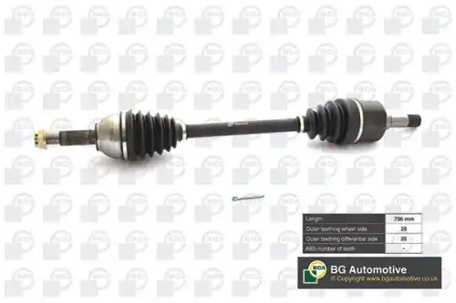 Приводной вал DS2353L BGA