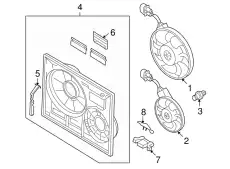 мотор вентилятора VW 7L0 959 455 B VAG