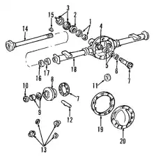 GEAR SET 12479205 GM