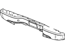 BUMPER PK 12496085 GM