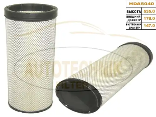 Фильтр воздушный AUTOTECHNIK HDA5040
