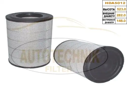Фильтр воздушный AUTOTECHNIK HDA5012