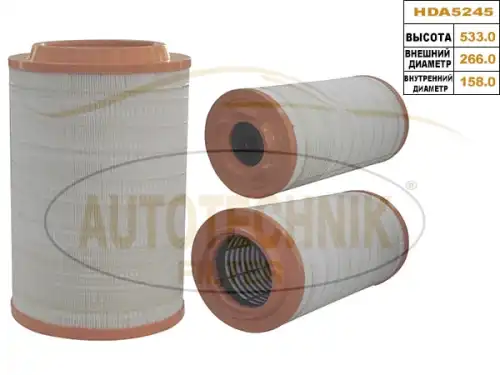 Фильтр воздушный AUTOTECHNIK HDA5245