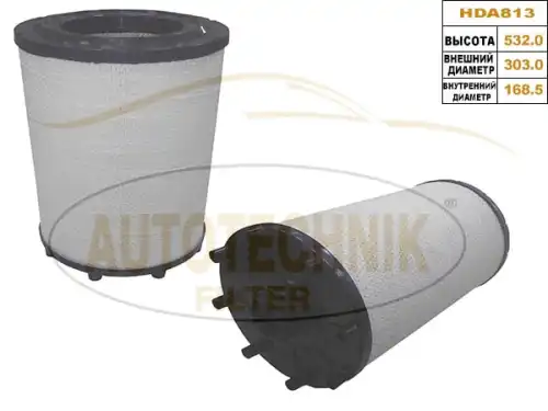 Фильтр воздушный AUTOTECHNIK HDA813