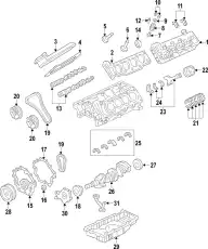 Распредвал GM 12568827