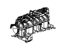 Коллектор выпускной GM 12580678