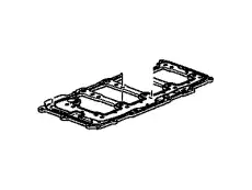 Поддон картера двигателя GM 12581822