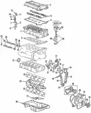 Распредвал GM 12590700