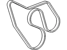 BELT 12637201 GM