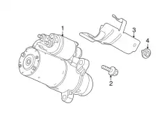Стартер GM 12639454
