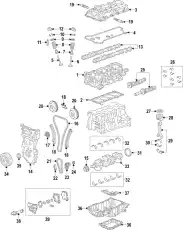 Распредвал GM 12647945