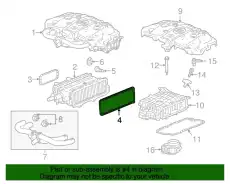 Прокладка коллектора GM 12652026