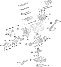 Коромысло клапана ГРМ GM 12654646